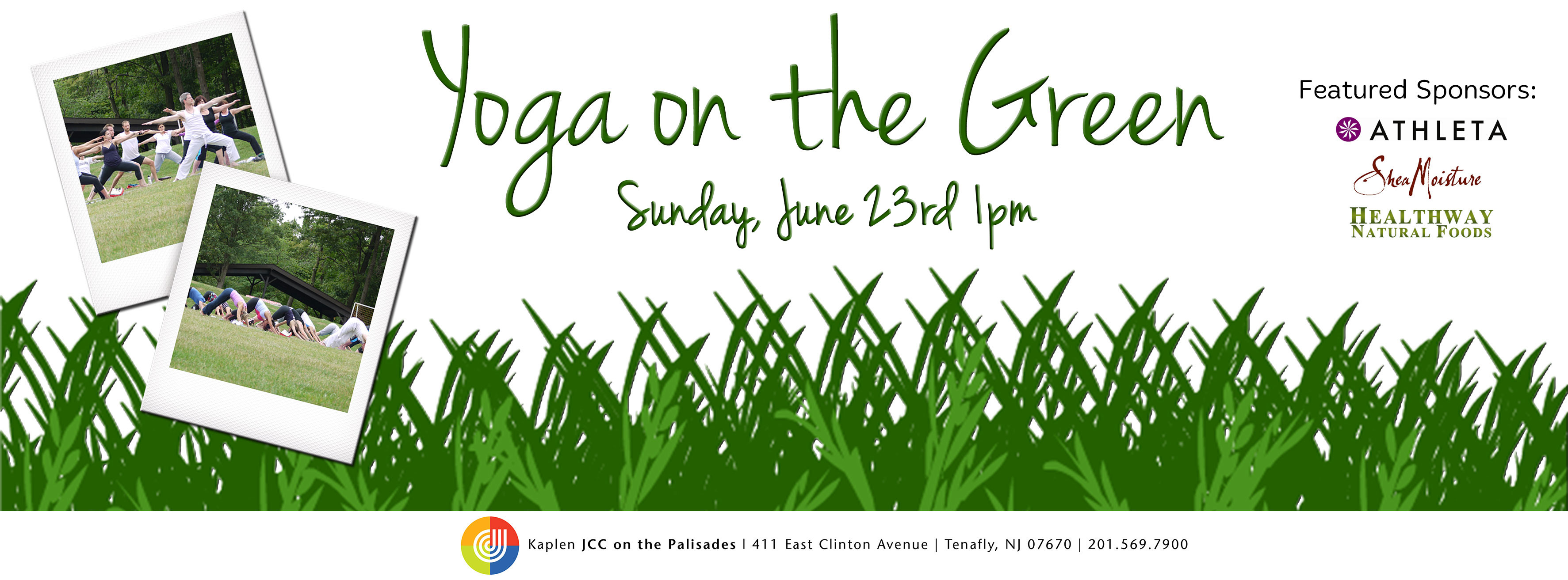 2nd Annual Yoga on the Green: June 23rd at 1pm
