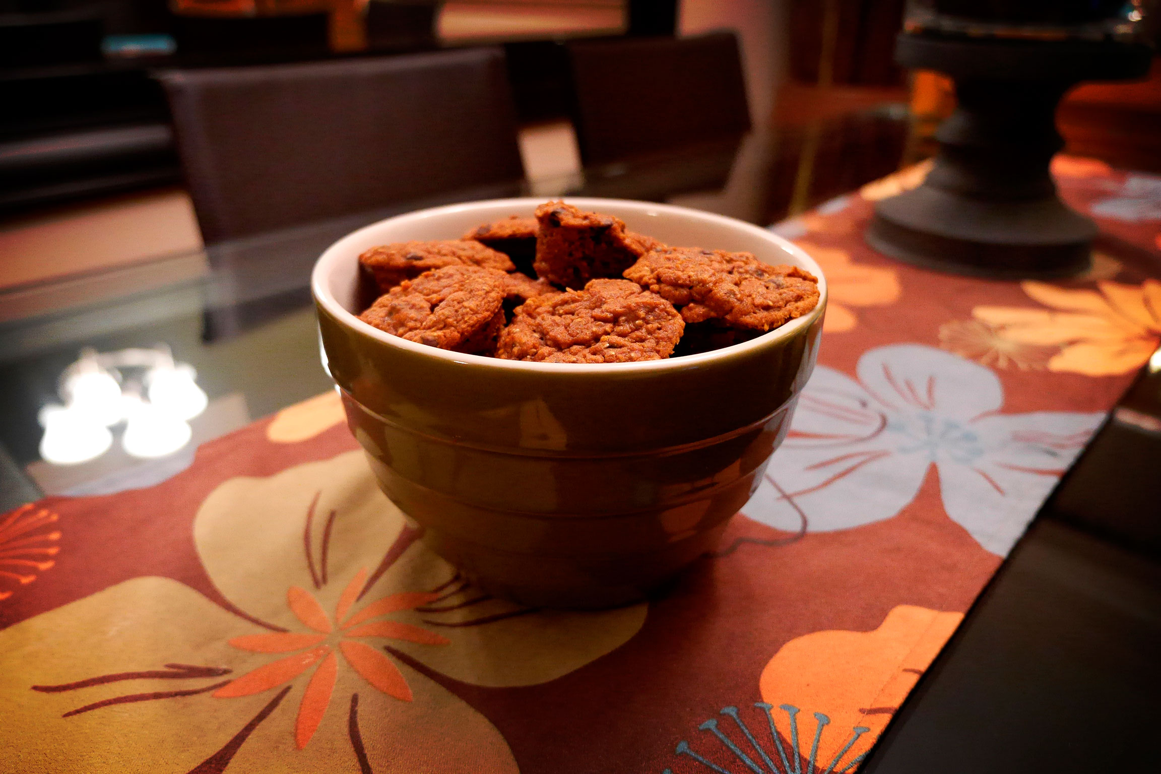 Pumpkin Chocolate Chip Mini Muffins (GF & V)