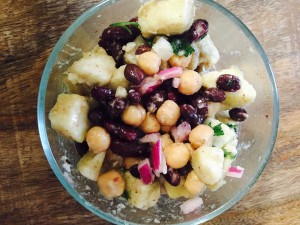 3 Bean & Sweet Potato Salad